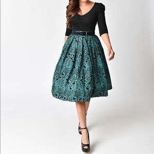 A line skirt-Hell Bunny